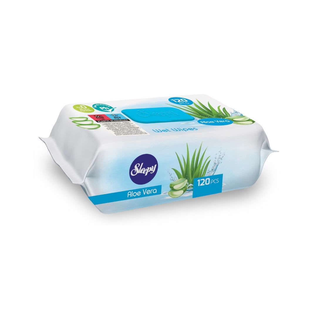Aloe Vera Wet Wipes 120pcs